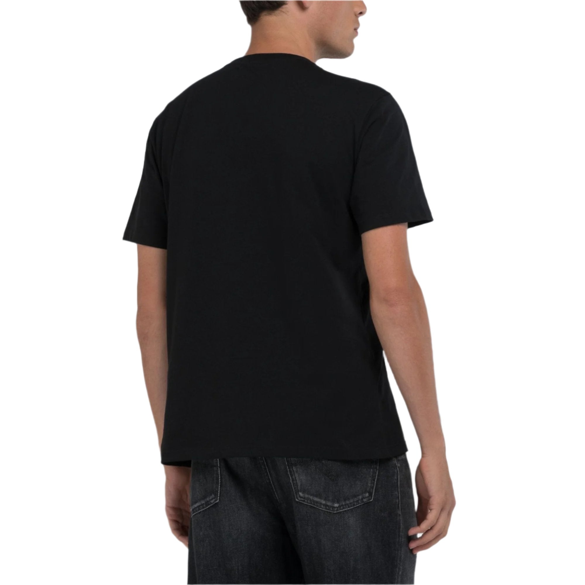 Replay Men's Jersey T-shirt With Embroidery | All Clothing | GCC | Men | Mens | Mens Fashion | Tops & T-Shirts Replay Men's Jersey T-shirt With Embroidery | All Clothing | GCC | Men | Mens | Mens Fashion | Tops & T-Shirts
