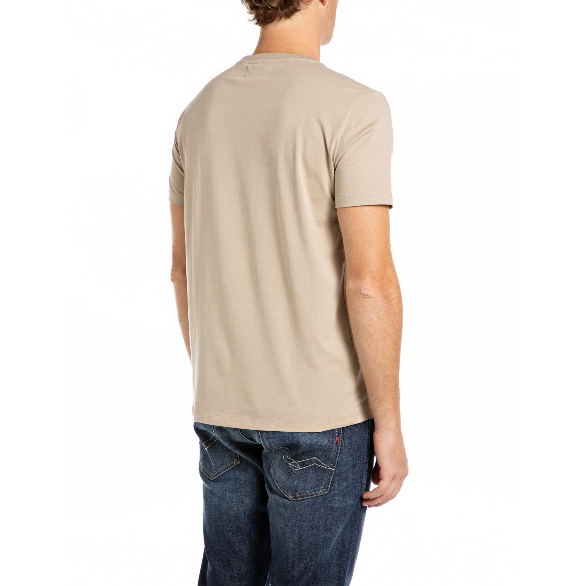 Replay Men's Jersey T-shirt With Embroidery | All Clothing | GCC | Men | Mens | Mens Fashion | Tops & T-Shirts Replay Men's Jersey T-shirt With Embroidery | All Clothing | GCC | Men | Mens | Mens Fashion | Tops & T-Shirts