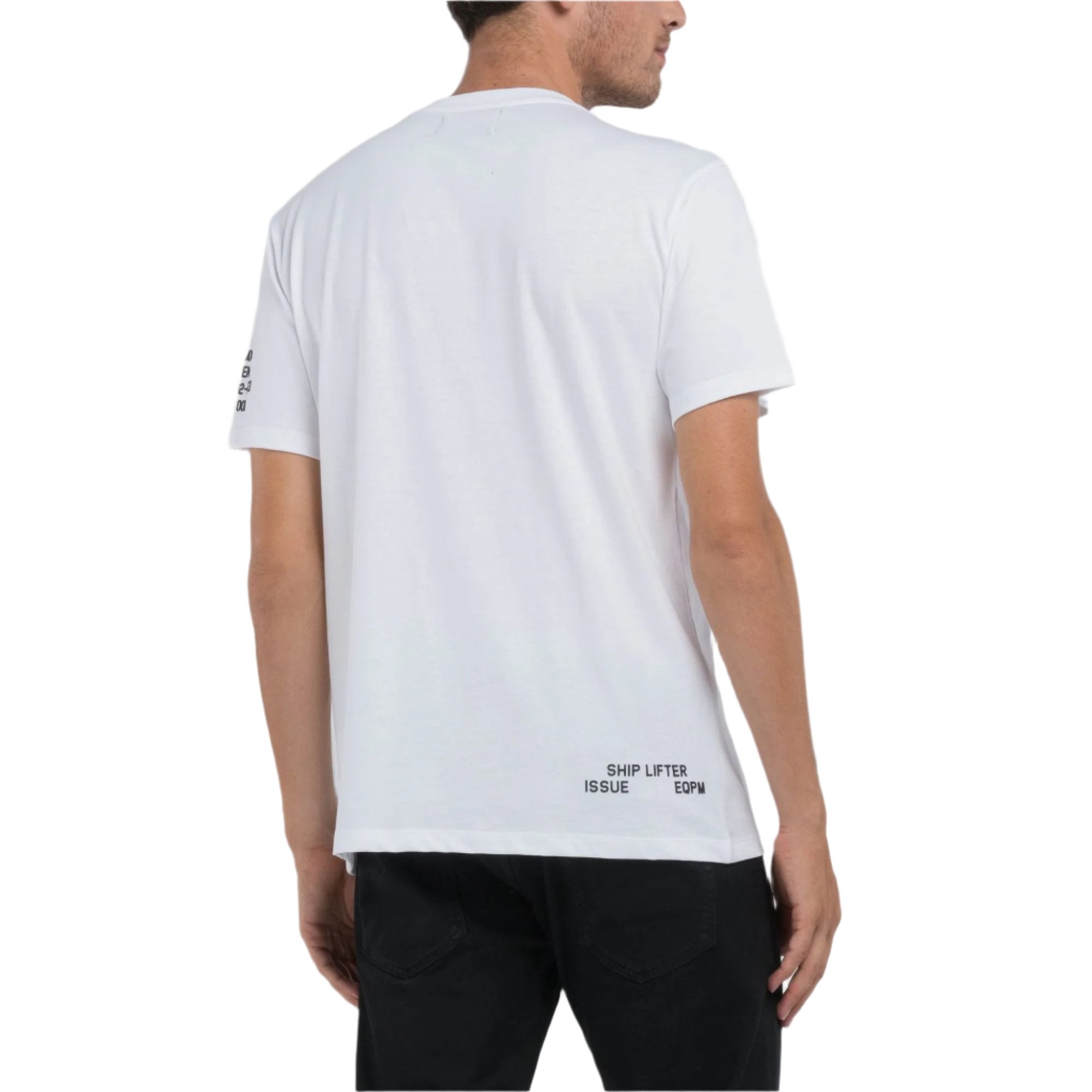Replay Men's Jersey T-shirt With Lettering | All Clothing | GCC | Men | Mens | Mens Fashion | Spring Festival | Tops & T-Shirts Replay Men's Jersey T-shirt With Lettering | All Clothing | GCC | Men | Mens | Mens Fashion | Spring Festival | Tops & T-Shirts