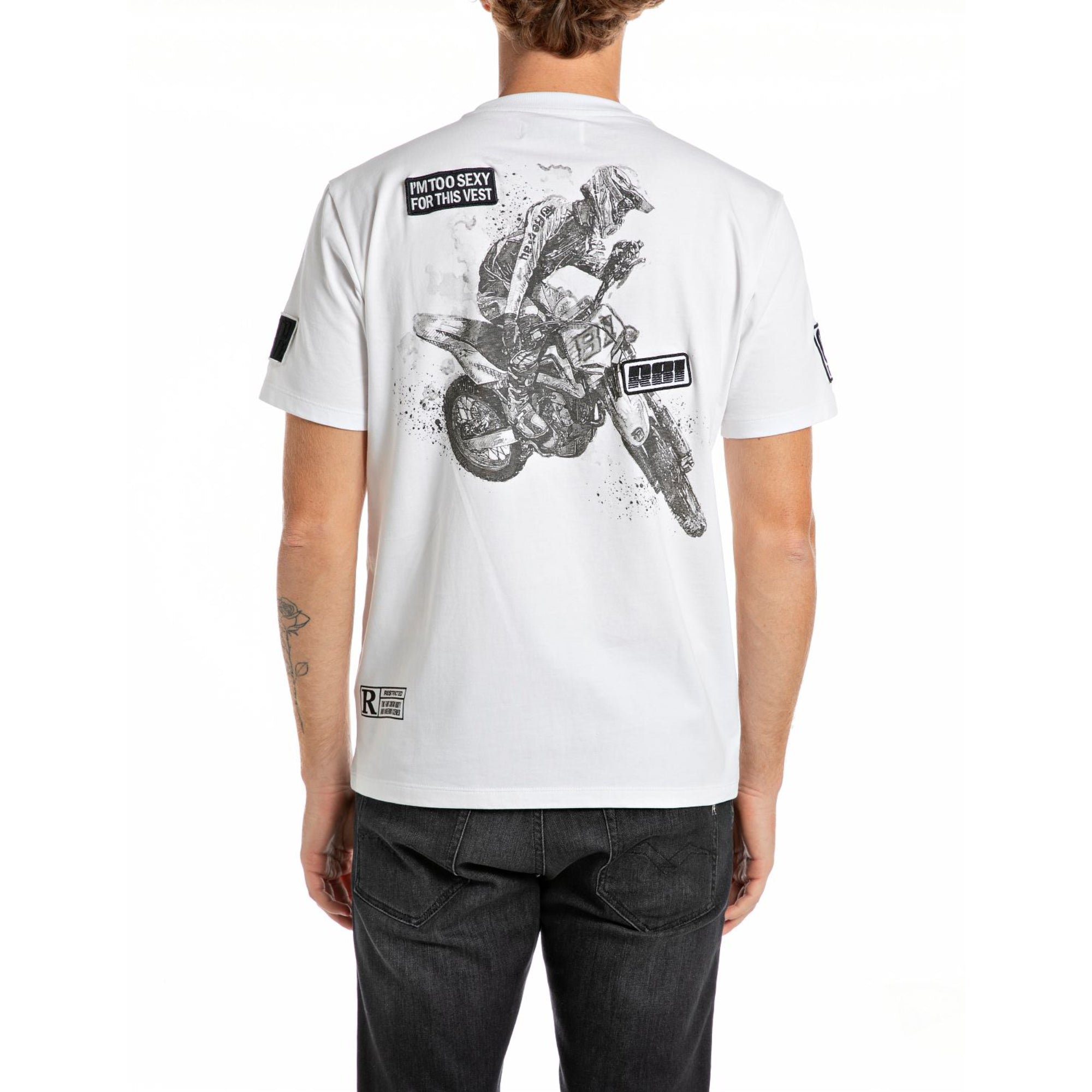 Replay Men's Printed Jersey T-shirt | All Clothing | GCC | Men | Mens | Mens Fashion | Tops & T-Shirts Replay Men's Printed Jersey T-shirt | All Clothing | GCC | Men | Mens | Mens Fashion | Tops & T-Shirts