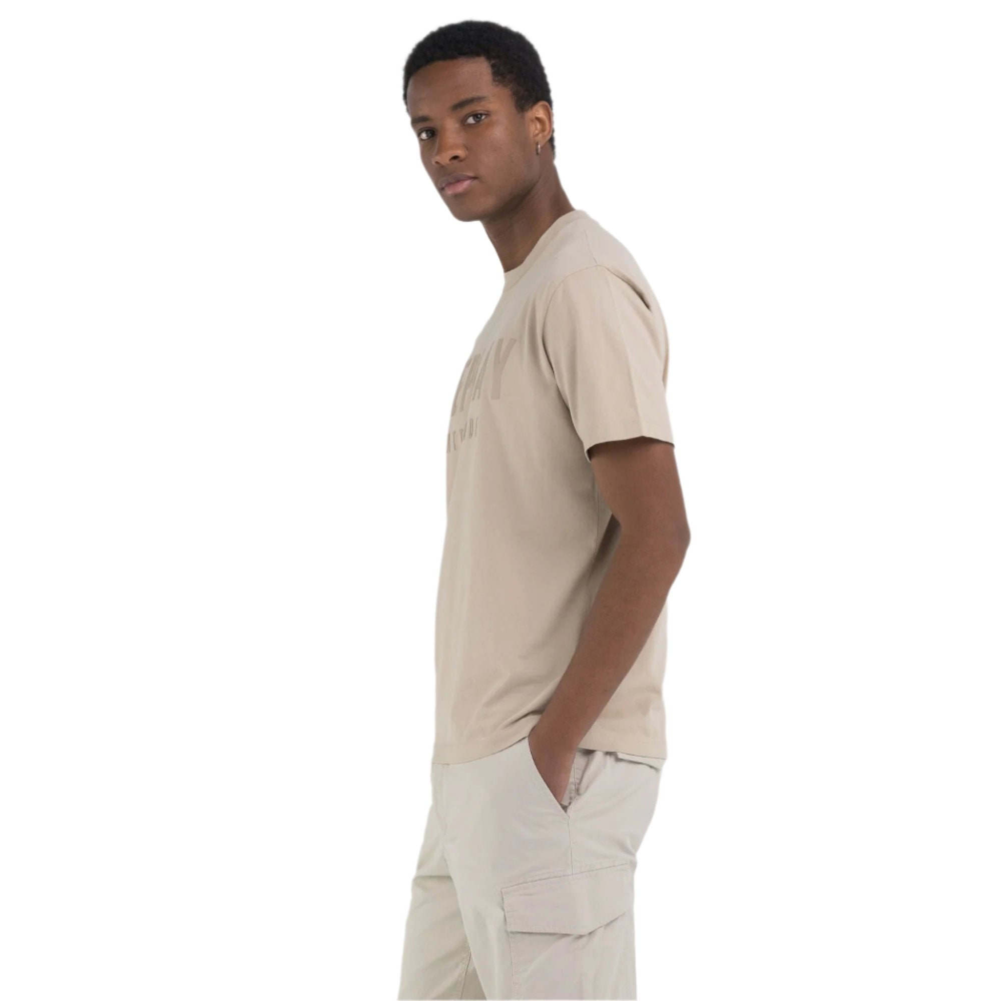 Replay Men's Jersey T-shirt With Lettering | All Clothing | GCC | Men | Mens | Mens Fashion | Spring Festival | Tops & T-Shirts Replay Men's Jersey T-shirt With Lettering | All Clothing | GCC | Men | Mens | Mens Fashion | Spring Festival | Tops & T-Shirts