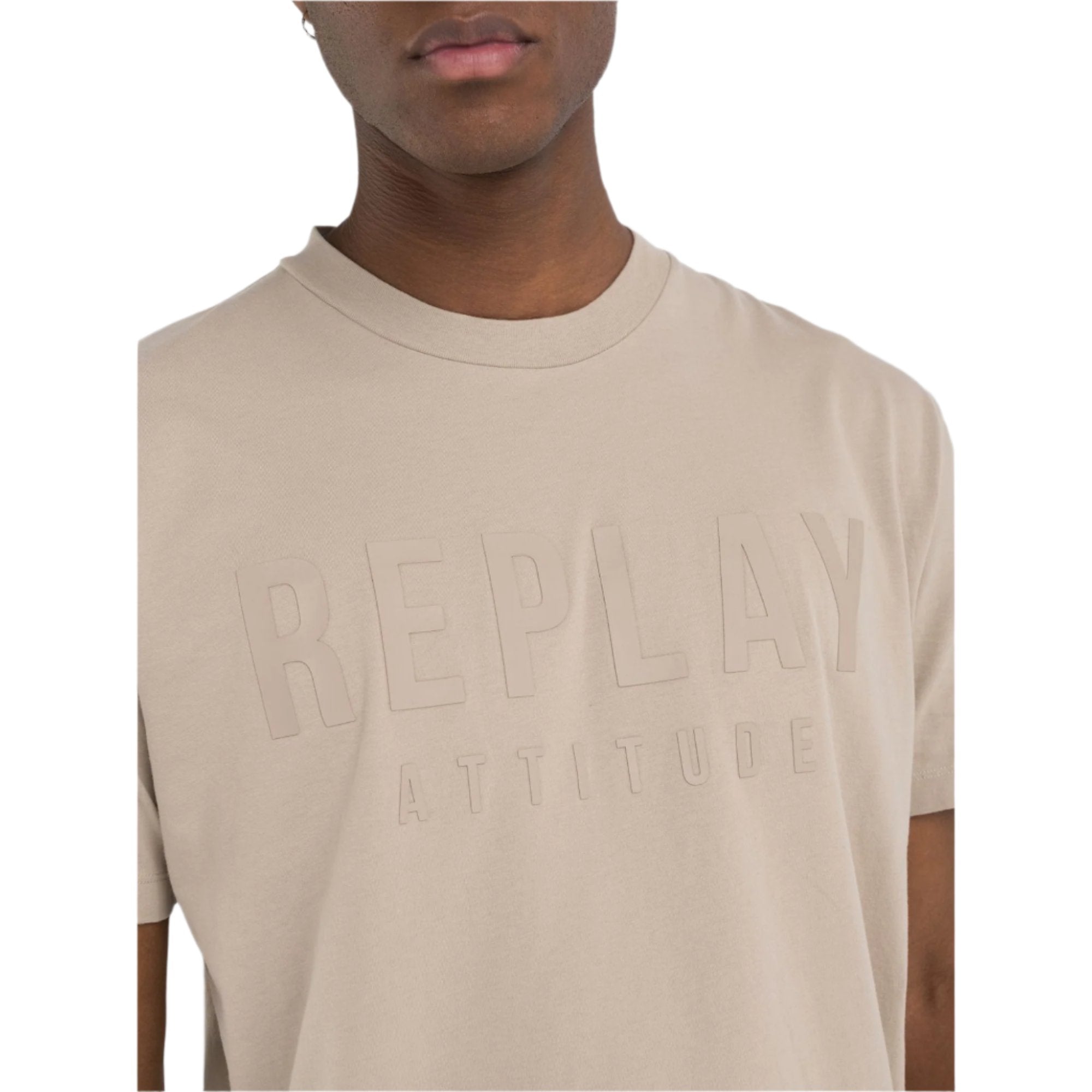 Replay Men's Jersey T-shirt With Lettering | All Clothing | GCC | Men | Mens | Mens Fashion | Spring Festival | Tops & T-Shirts Replay Men's Jersey T-shirt With Lettering | All Clothing | GCC | Men | Mens | Mens Fashion | Spring Festival | Tops & T-Shirts