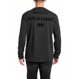 Replay Men's Long Sleeve T-shirt With Lettering