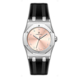 Monteva AP Gents Pink Dial Watch with Arabic Numerals and Black Rubber Strap