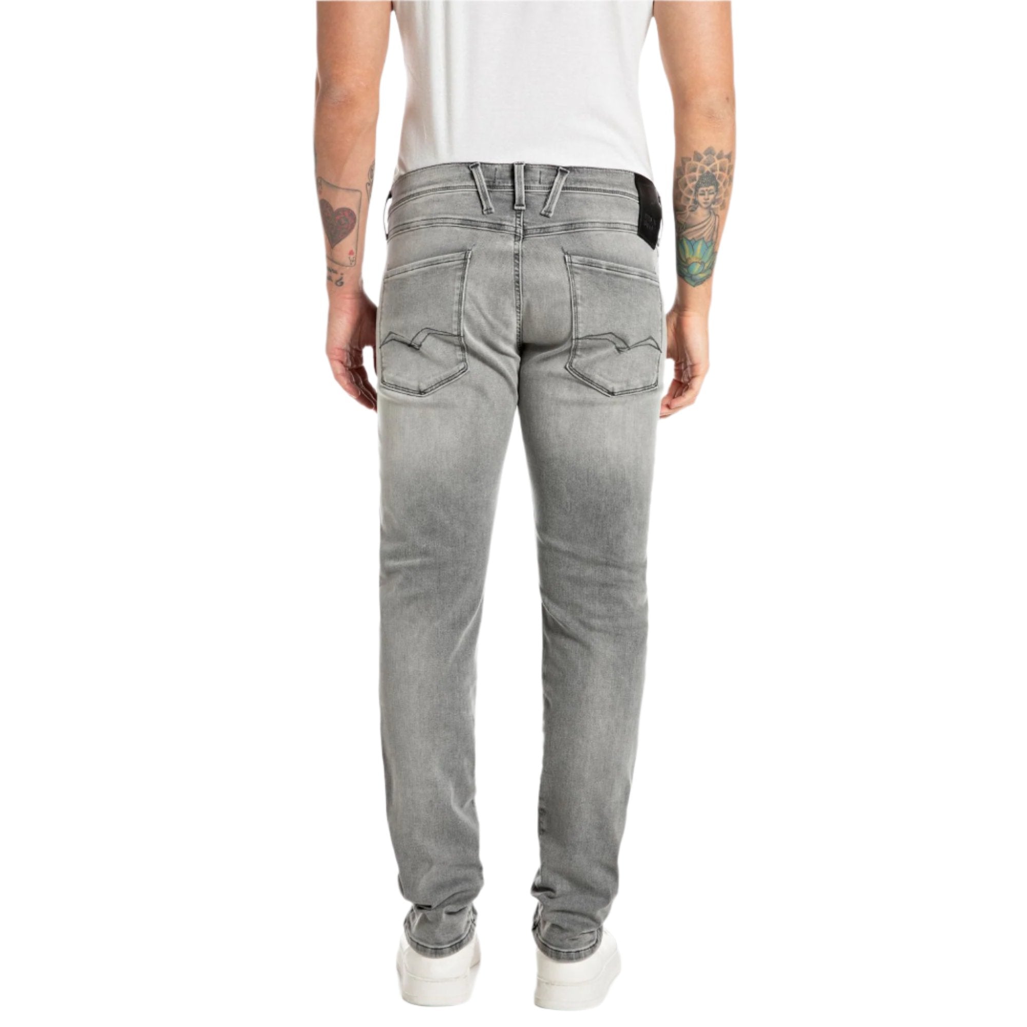 Replay Men's Anbass Slim Fit Jeans | All Clothing | Denim | GCC | Men | Mens | Mens Fashion Replay Men's Anbass Slim Fit Jeans | All Clothing | Denim | GCC | Men | Mens | Mens Fashion