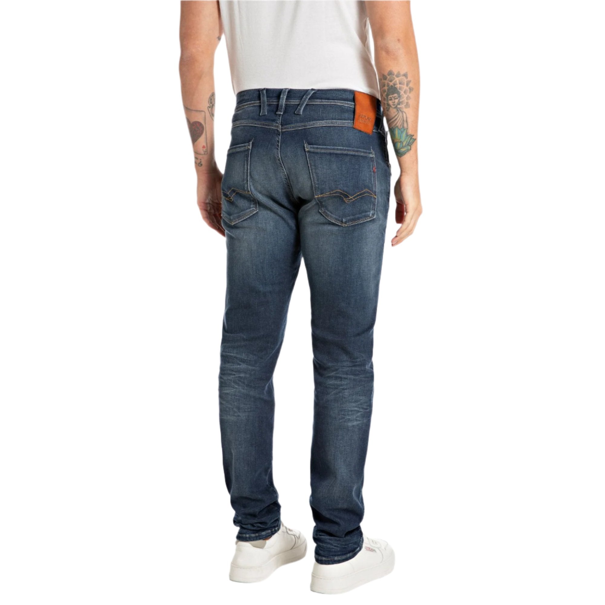Replay Men's Anbass Slim Fit Jeans | All Clothing | Denim | GCC | Men | Mens | Mens Fashion Replay Men's Anbass Slim Fit Jeans | All Clothing | Denim | GCC | Men | Mens | Mens Fashion