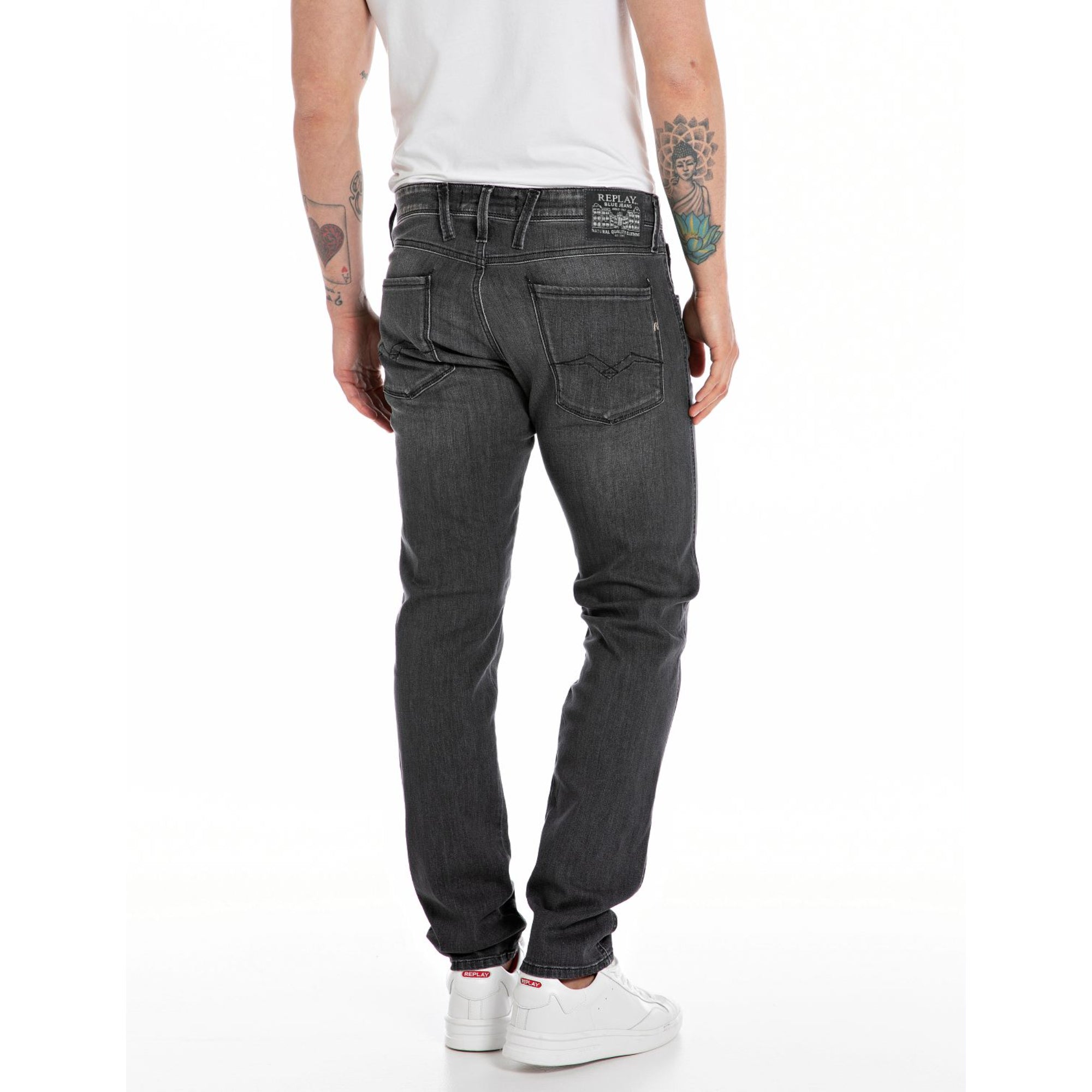 Replay Men's Slim Fit Anbass Jeans | All Clothing | Denim | Father's day | FYFL | GCC | Jeans | Men | Men Jeans Pants | Mens | Mens Fashion | Pocket Jeans Replay Men's Slim Fit Anbass Jeans | All Clothing | Denim | Father's day | FYFL | GCC | Jeans | Men | Men Jeans Pants | Mens | Mens Fashion | Pocket Jeans