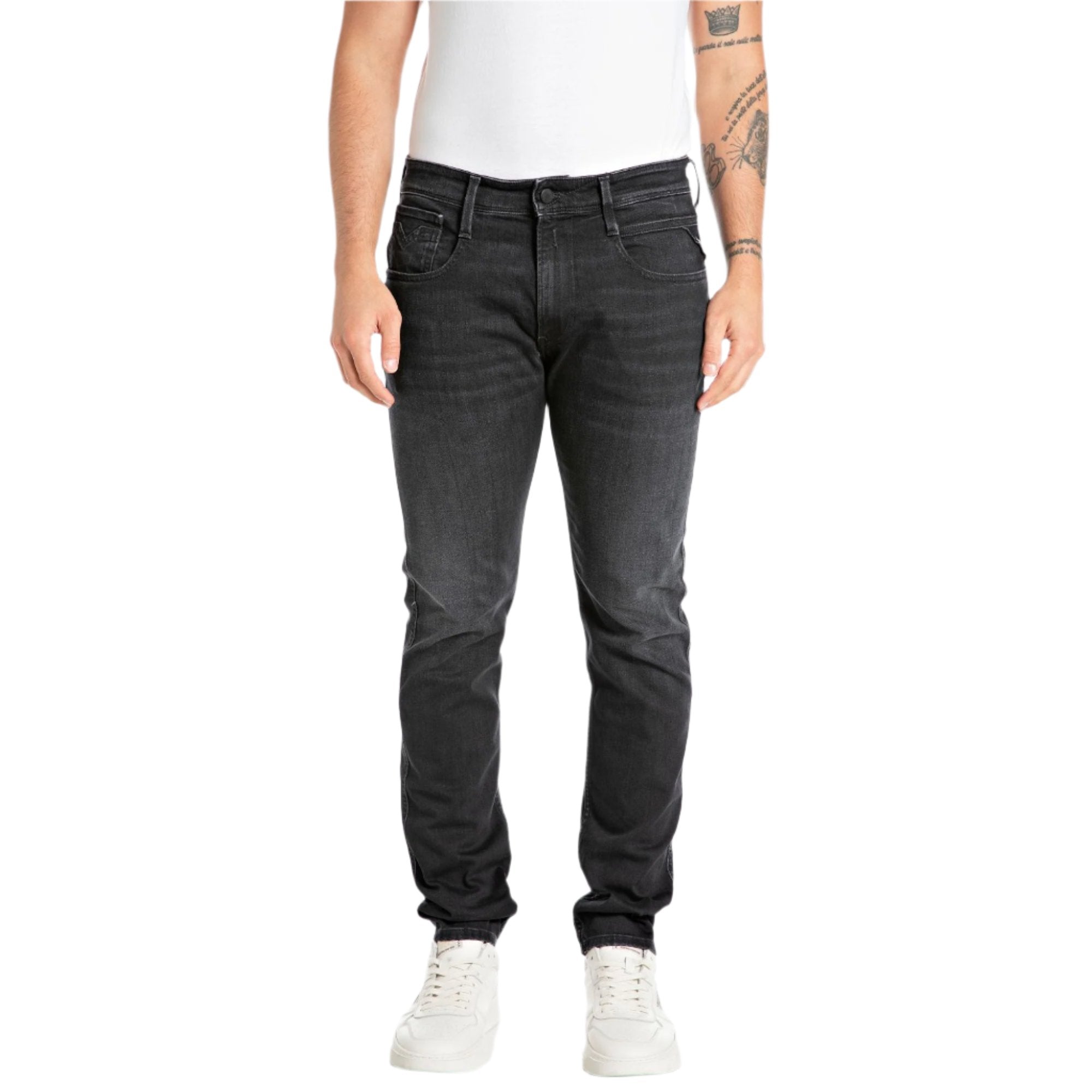 Replay Men's Anbass Slim Jeans – Blue Salon