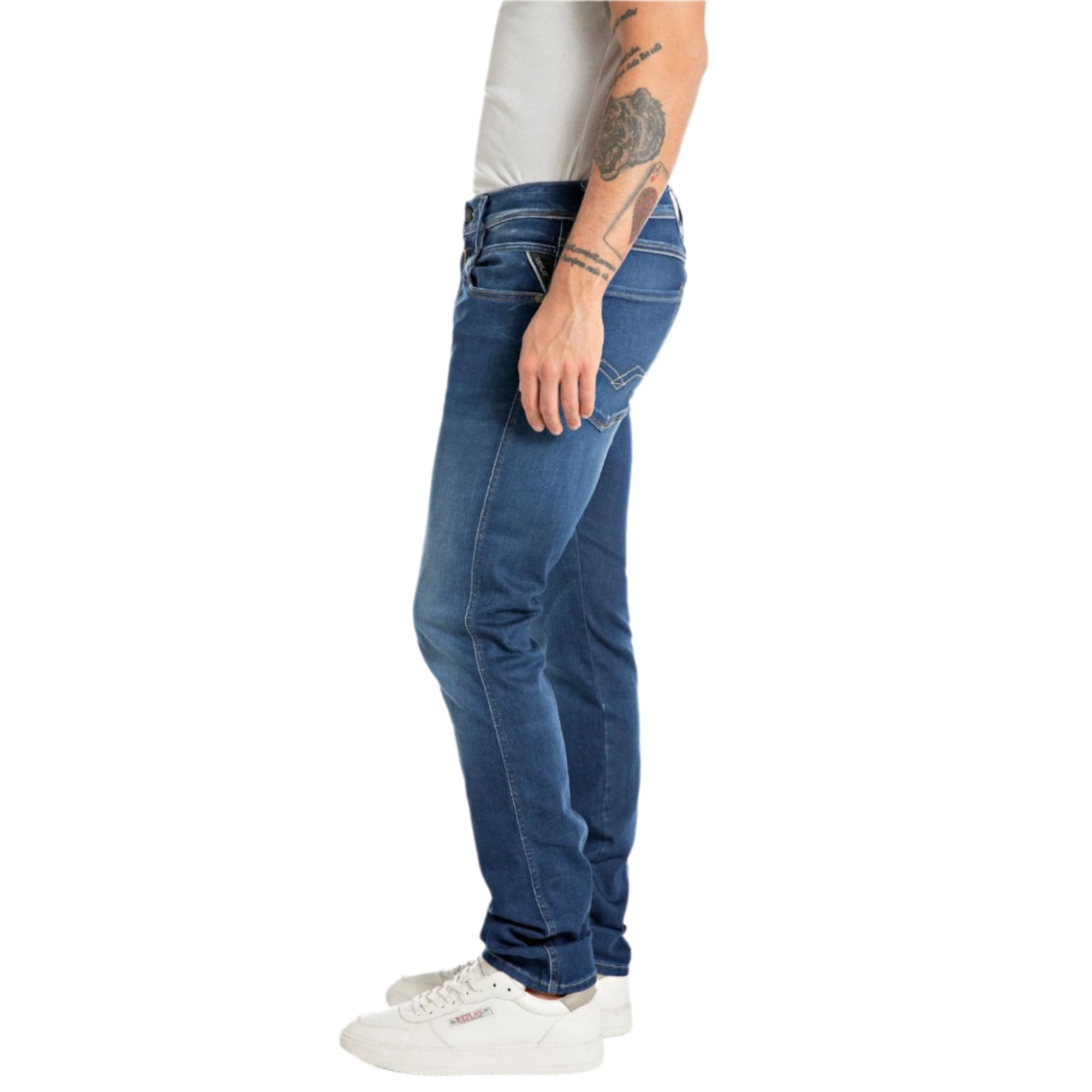 Replay Men's Anbass Slim Jeans | All Clothing | Denim | GCC | Men | Mens | Mens Fashion Replay Men's Anbass Slim Jeans | All Clothing | Denim | GCC | Men | Mens | Mens Fashion