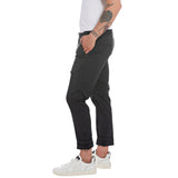 Replay Men' Slim Fit Trousers with Pinstriped Pattern