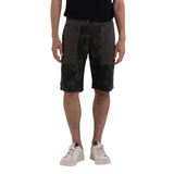 Replay Men's Bermuda Shorts in Camouflage Ripstop Cotton