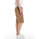 Replay Men's Chino Shorts in Stretch Gabardine