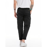 Replay Men's Cargo Jogger Trousers in Twill