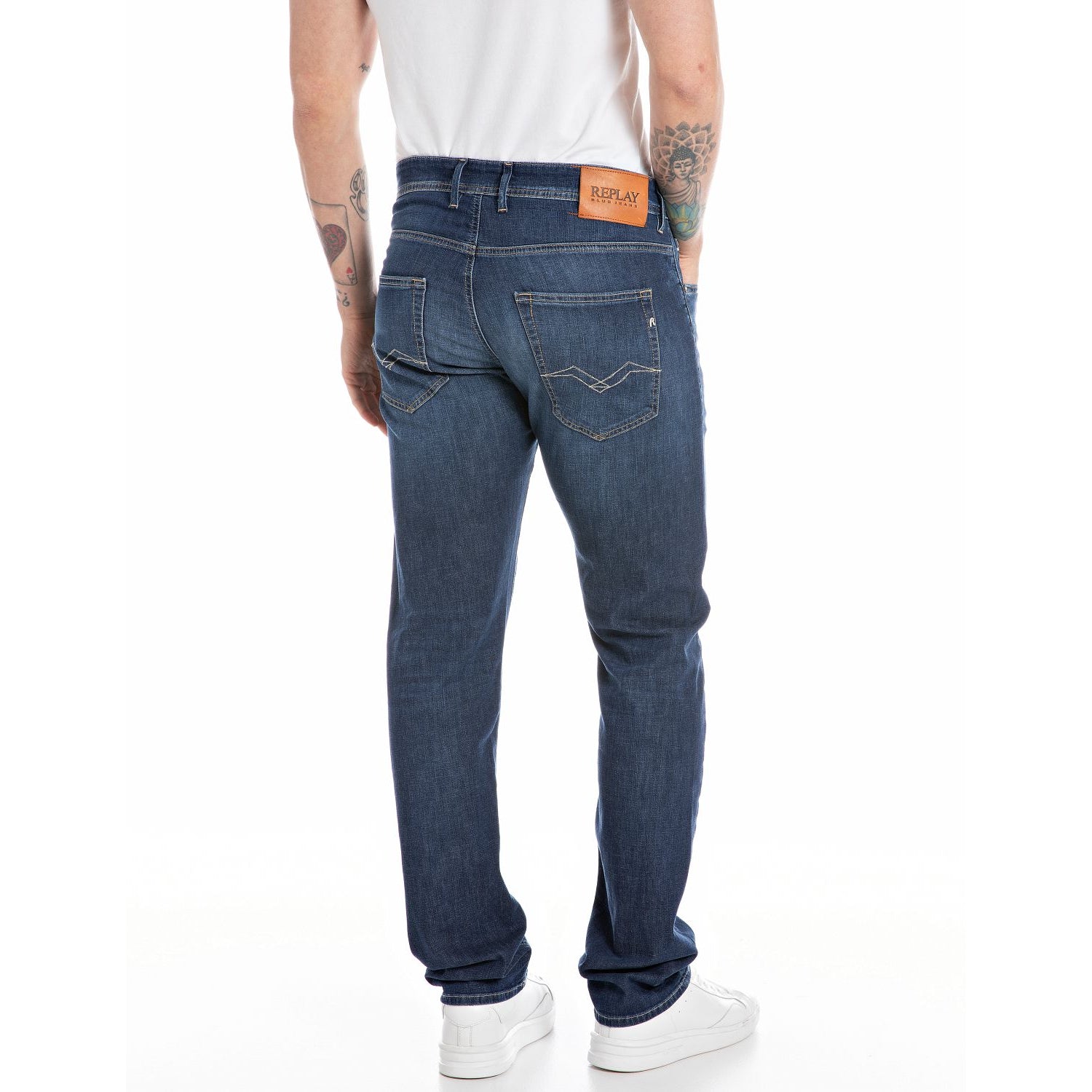 Replay Men's Straight Fit Grover Jeans | All Clothing | Denim | FYFL | GCC | Jeans | Men | Men Jeans Pants | Mens | Mens Fashion Replay Men's Straight Fit Grover Jeans | All Clothing | Denim | FYFL | GCC | Jeans | Men | Men Jeans Pants | Mens | Mens Fashion