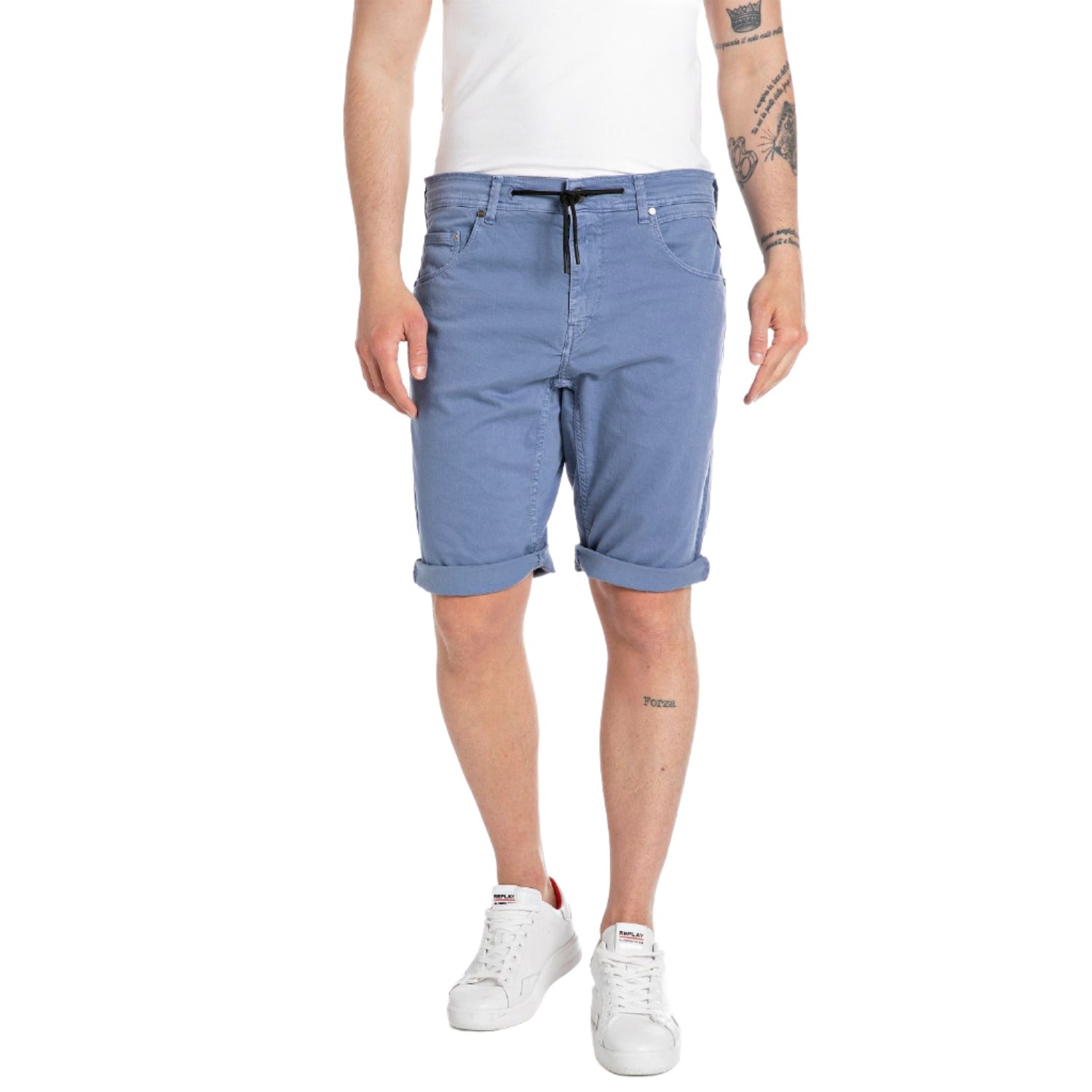 Replay Men's Sport Fit Djovic Bermuda Joggers | All Clothing | FYFL | GCC | Men | Men Shorts | Mens | Mens Fashion | Short | Shorts | Trousers & Shorts Replay Men's Sport Fit Djovic Bermuda Joggers | All Clothing | FYFL | GCC | Men | Men Shorts | Mens | Mens Fashion | Short | Shorts | Trousers & Shorts