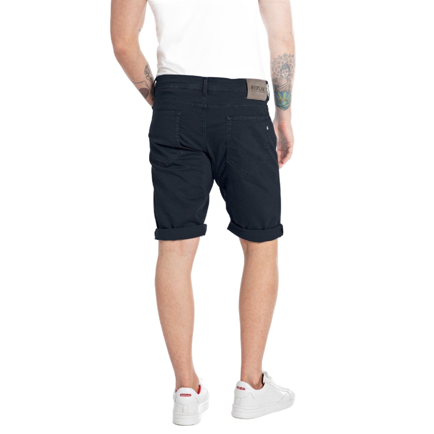 Replay Men's Sport Fit Djovic Bermuda Joggers | All Clothing | FYFL | GCC | Men | Men Shorts | Mens | Mens Fashion | Short | Shorts | Trousers & Shorts Replay Men's Sport Fit Djovic Bermuda Joggers | All Clothing | FYFL | GCC | Men | Men Shorts | Mens | Mens Fashion | Short | Shorts | Trousers & Shorts