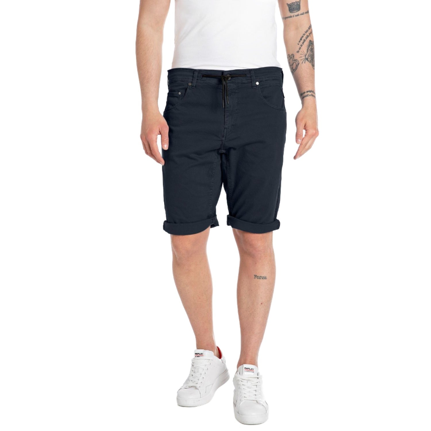 Replay Men's Sport Fit Djovic Bermuda Joggers | All Clothing | FYFL | GCC | Men | Men Shorts | Mens | Mens Fashion | Short | Shorts | Trousers & Shorts Replay Men's Sport Fit Djovic Bermuda Joggers | All Clothing | FYFL | GCC | Men | Men Shorts | Mens | Mens Fashion | Short | Shorts | Trousers & Shorts