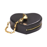 MAG Women's Black Smooth Clutch Bag Diamond