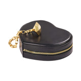 MAG Women's Black Smooth Clutch Bag Diamond