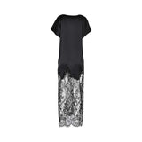 Marjolaine Long Black Nightdress