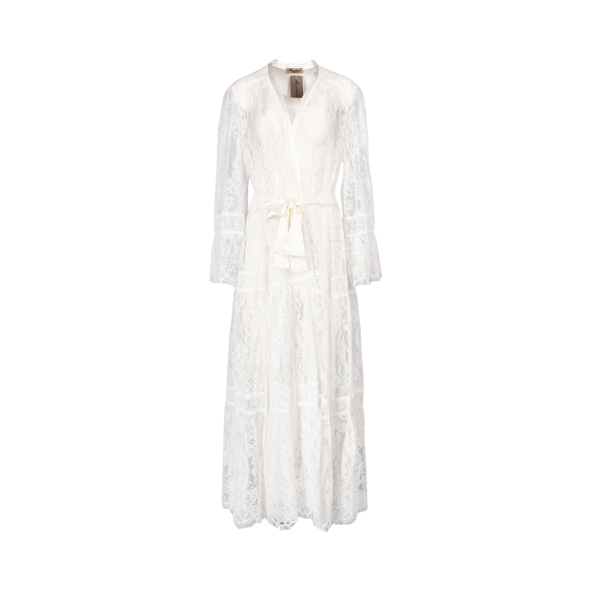 Marjolaine White Long Dressing Gown | All Lingerie | Dressing Gown | Dressing Gowns | Lingerie | Women | Womens Marjolaine White Long Dressing Gown | All Lingerie | Dressing Gown | Dressing Gowns | Lingerie | Women | Womens