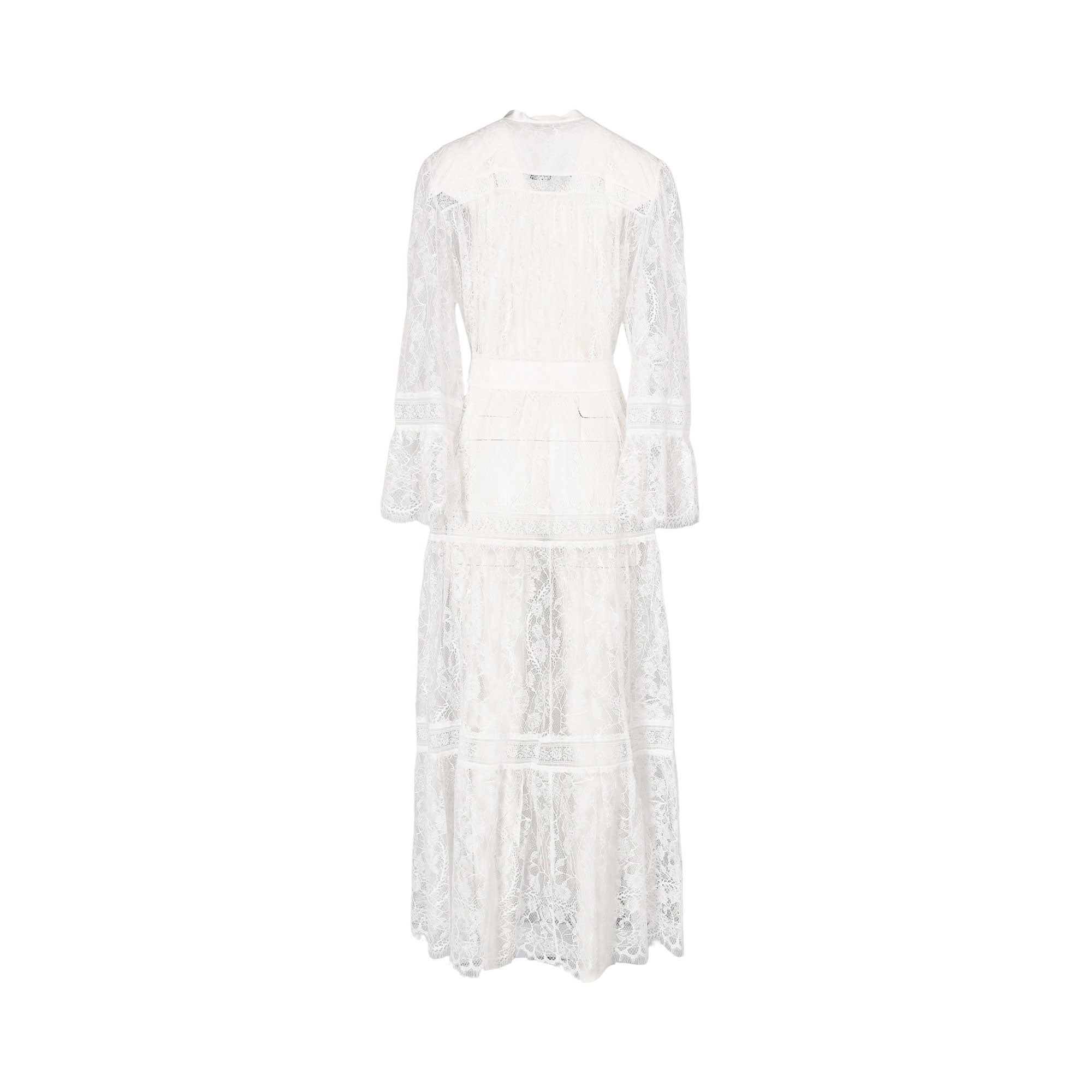 Marjolaine White Long Dressing Gown | All Lingerie | Dressing Gown | Dressing Gowns | Lingerie | Women | Womens Marjolaine White Long Dressing Gown | All Lingerie | Dressing Gown | Dressing Gowns | Lingerie | Women | Womens
