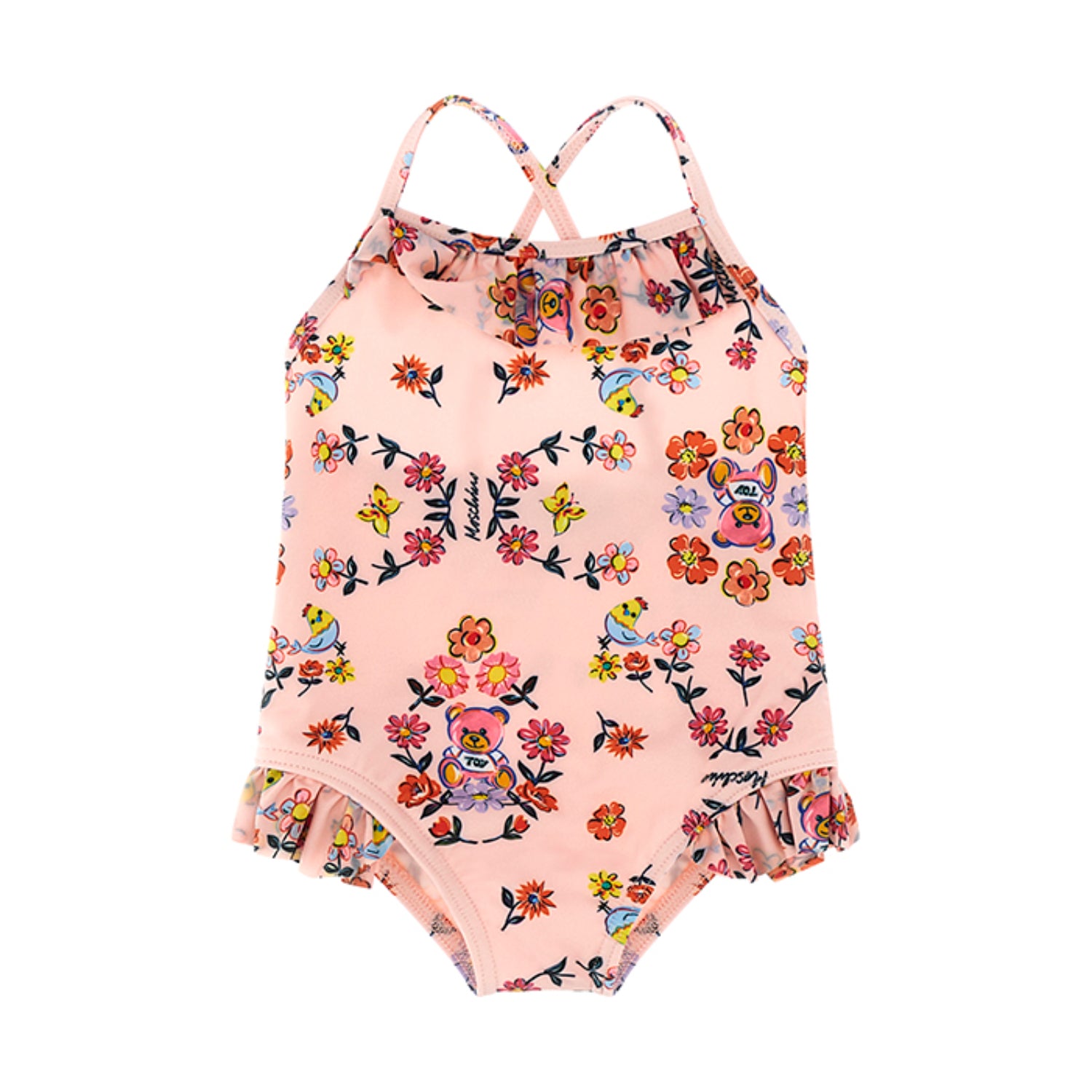 Moschino Kids Baby Girl's Sugar Toy Flowers Swimsuit | Baby | Baby Collection | Baby Girl (9M - 36M) | Baby Girl Swimwear | Baby Swimwear | GCC | new-season-2025 | Spring Festival Moschino Kids Baby Girl's Sugar Toy Flowers Swimsuit | Baby | Baby Collection | Baby Girl (9M - 36M) | Baby Girl Swimwear | Baby Swimwear | GCC | new-season-2025 | Spring Festival
