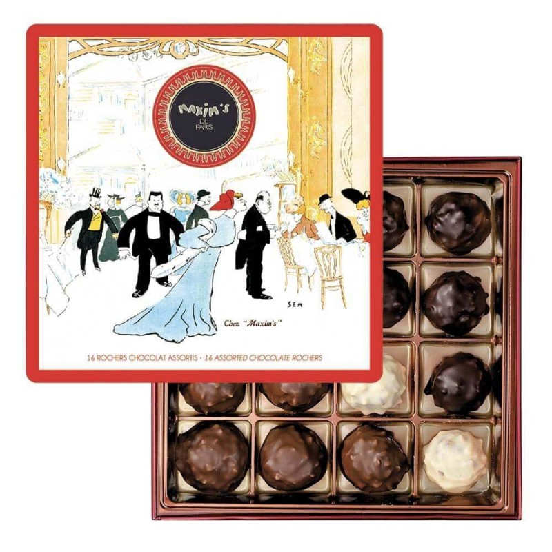 Maxim's 16 Assorted Rochers in Tin 140g | Chocolates | Chocolates & Biscuits Maxim's 16 Assorted Rochers in Tin 140g | Chocolates | Chocolates & Biscuits