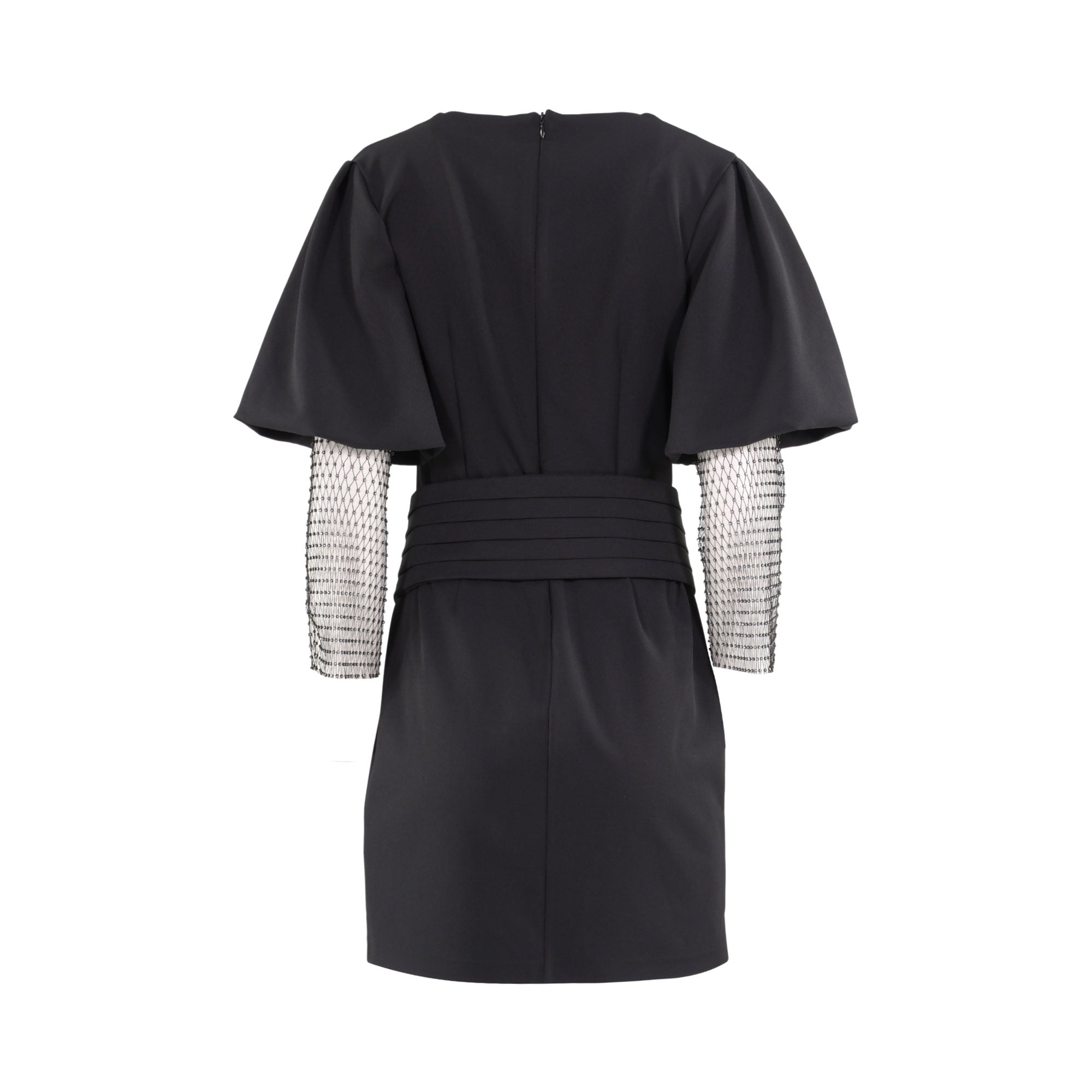 Mused Boutique Women's Luji Mini Black Dress