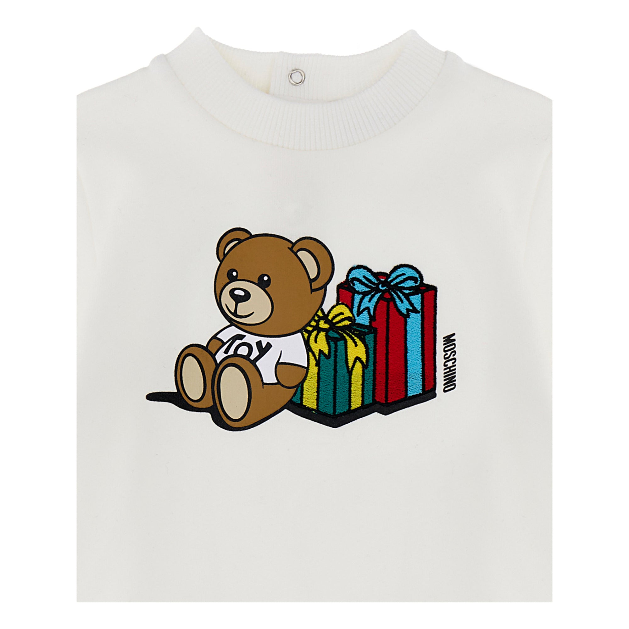 Moschino Kids Baby Girl's Cloud Dress with Teddy Bear | Baby | Baby Collection | Baby Dresses | Baby Girl | Baby Girl (9M - 36M) | Baby Girl Dresses | FYFL | GCC | Winter 2024 Moschino Kids Baby Girl's Cloud Dress with Teddy Bear | Baby | Baby Collection | Baby Dresses | Baby Girl | Baby Girl (9M - 36M) | Baby Girl Dresses | FYFL | GCC | Winter 2024
