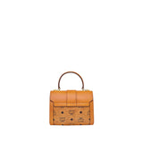 MCM Women's Tracy Satchel in Visetos Hand Bag
