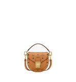 MCM Shoulder Bag Cognac Mini