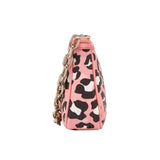 MCM Aren Shoulder Bag in Leopard Visetos