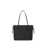 MCM Women's Reversible Liz Shopper in Visetos, Lightweight Shopper in Visetos Monogram Canvas and Nappa Leather