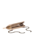 MCM Women's Aren Chain Zip Around Wallet in Maxi Patent Leather