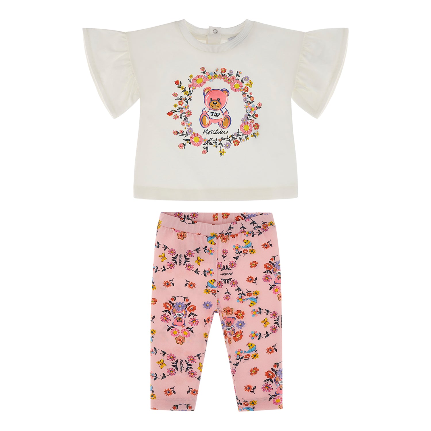 Moschino Kids Baby Girl's Set of T-Shirt & Leggings | Baby | Baby Collection | Baby Girl | Baby Girl (9M - 36M) | Baby Girl Sets | Baby Sets | GCC | new-season-2025 | Sets Moschino Kids Baby Girl's Set of T-Shirt & Leggings | Baby | Baby Collection | Baby Girl | Baby Girl (9M - 36M) | Baby Girl Sets | Baby Sets | GCC | new-season-2025 | Sets