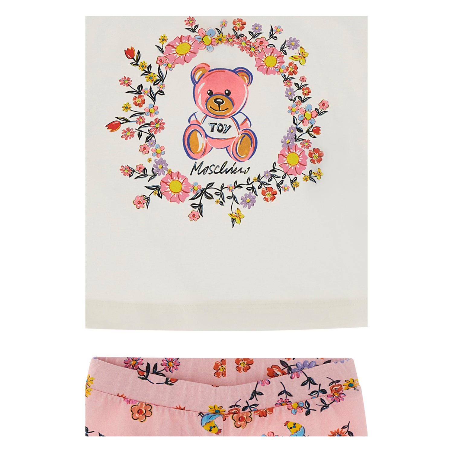 Moschino Kids Baby Girl's Set of T-Shirt & Leggings | Baby | Baby Collection | Baby Girl | Baby Girl (9M - 36M) | Baby Girl Sets | Baby Sets | GCC | new-season-2025 | Sets Moschino Kids Baby Girl's Set of T-Shirt & Leggings | Baby | Baby Collection | Baby Girl | Baby Girl (9M - 36M) | Baby Girl Sets | Baby Sets | GCC | new-season-2025 | Sets