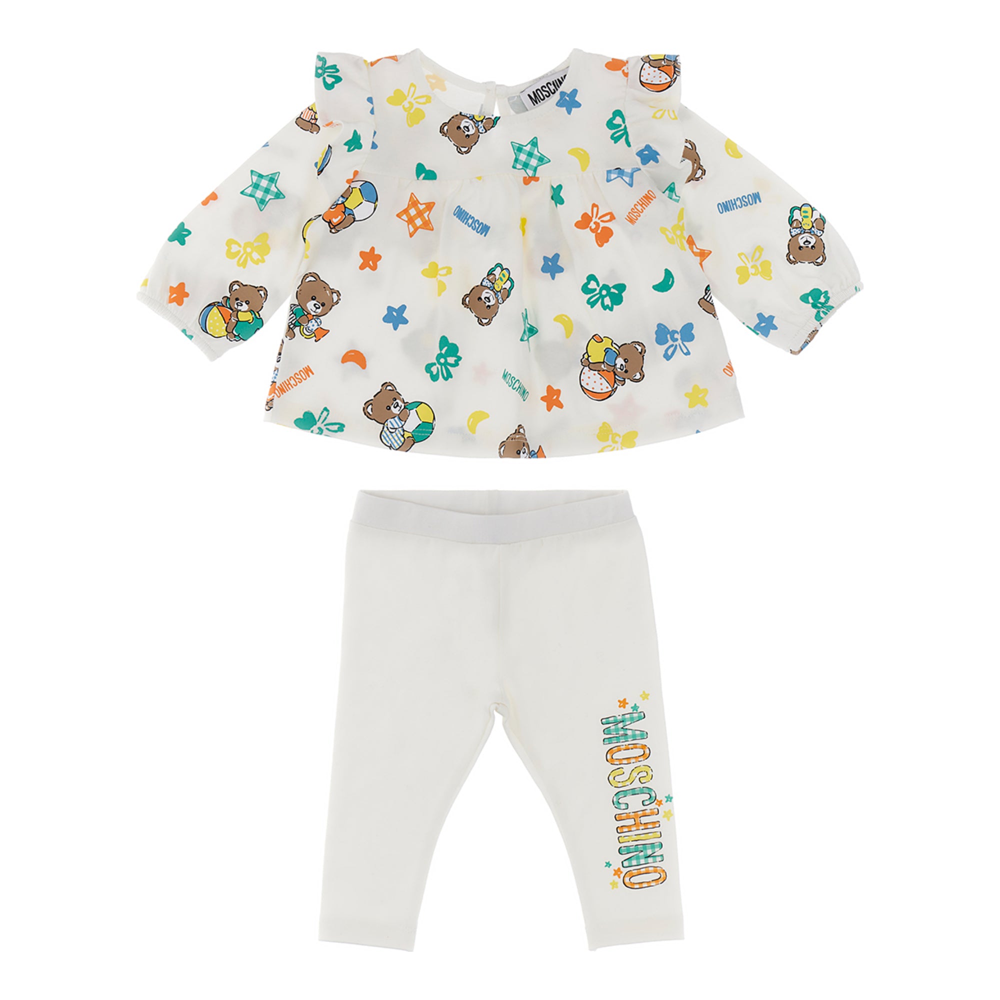Moschino Kids Baby Girl's Sugar Toy Nursery Set of T-Shirt & Leggings | Baby | Baby Collection | Baby Girl | Baby Girl (9M - 36M) | Baby Girl Sets | Baby Sets | FYFL | GCC | Sets | Spring Festival | Winter 2024 Moschino Kids Baby Girl's Sugar Toy Nursery Set of T-Shirt & Leggings | Baby | Baby Collection | Baby Girl | Baby Girl (9M - 36M) | Baby Girl Sets | Baby Sets | FYFL | GCC | Sets | Spring Festival | Winter 2024