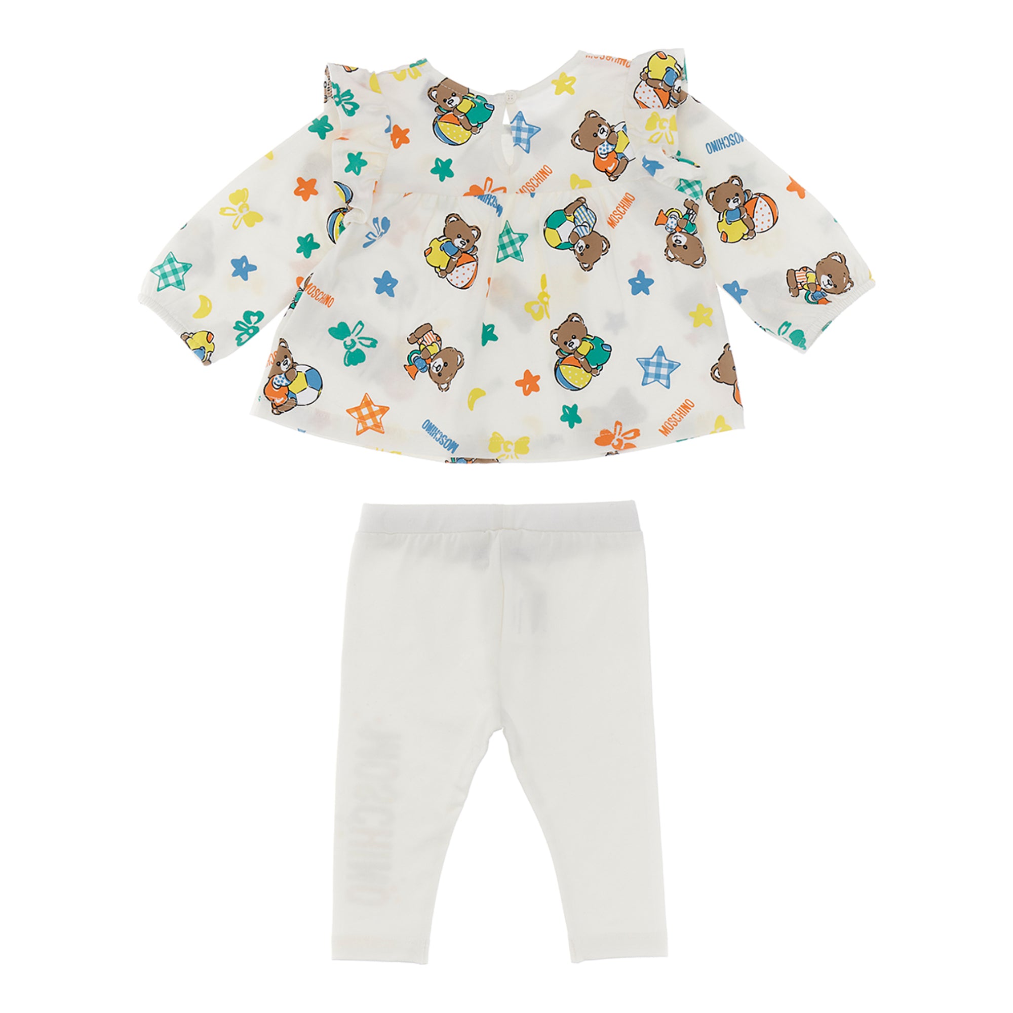 Moschino Kids Baby Girl's Sugar Toy Nursery Set of T-Shirt & Leggings | Baby | Baby Collection | Baby Girl | Baby Girl (9M - 36M) | Baby Girl Sets | Baby Sets | FYFL | GCC | Sets | Spring Festival | Winter 2024 Moschino Kids Baby Girl's Sugar Toy Nursery Set of T-Shirt & Leggings | Baby | Baby Collection | Baby Girl | Baby Girl (9M - 36M) | Baby Girl Sets | Baby Sets | FYFL | GCC | Sets | Spring Festival | Winter 2024