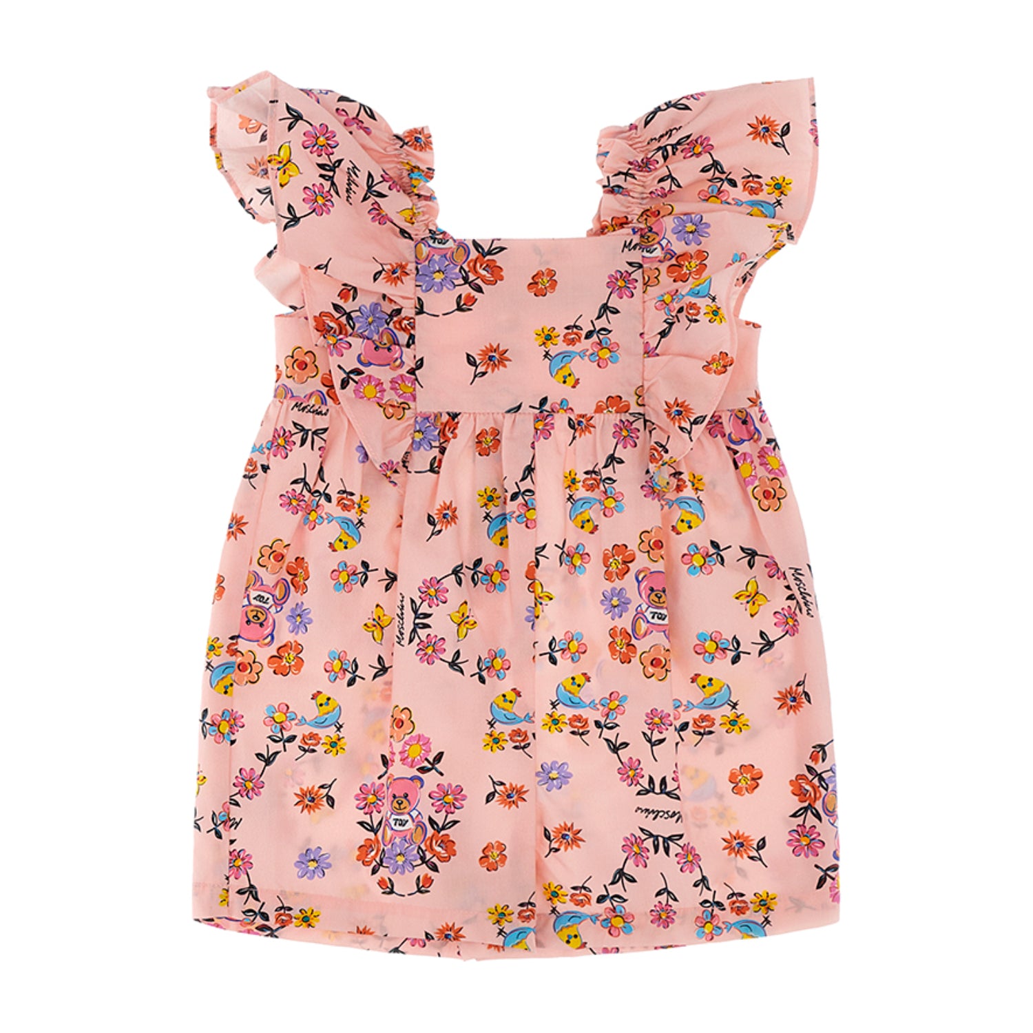 Moschino Kids Baby Girl's Sugar Toy Flowers Rompers | Baby | Baby Collection | Baby Girl | Baby Girl (9M - 36M) | GCC | new-season-2025 | Set Romper | Spring Festival Moschino Kids Baby Girl's Sugar Toy Flowers Rompers | Baby | Baby Collection | Baby Girl | Baby Girl (9M - 36M) | GCC | new-season-2025 | Set Romper | Spring Festival