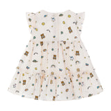 Moschino Kids Baby Girl's Cloud Toy Animals Dress