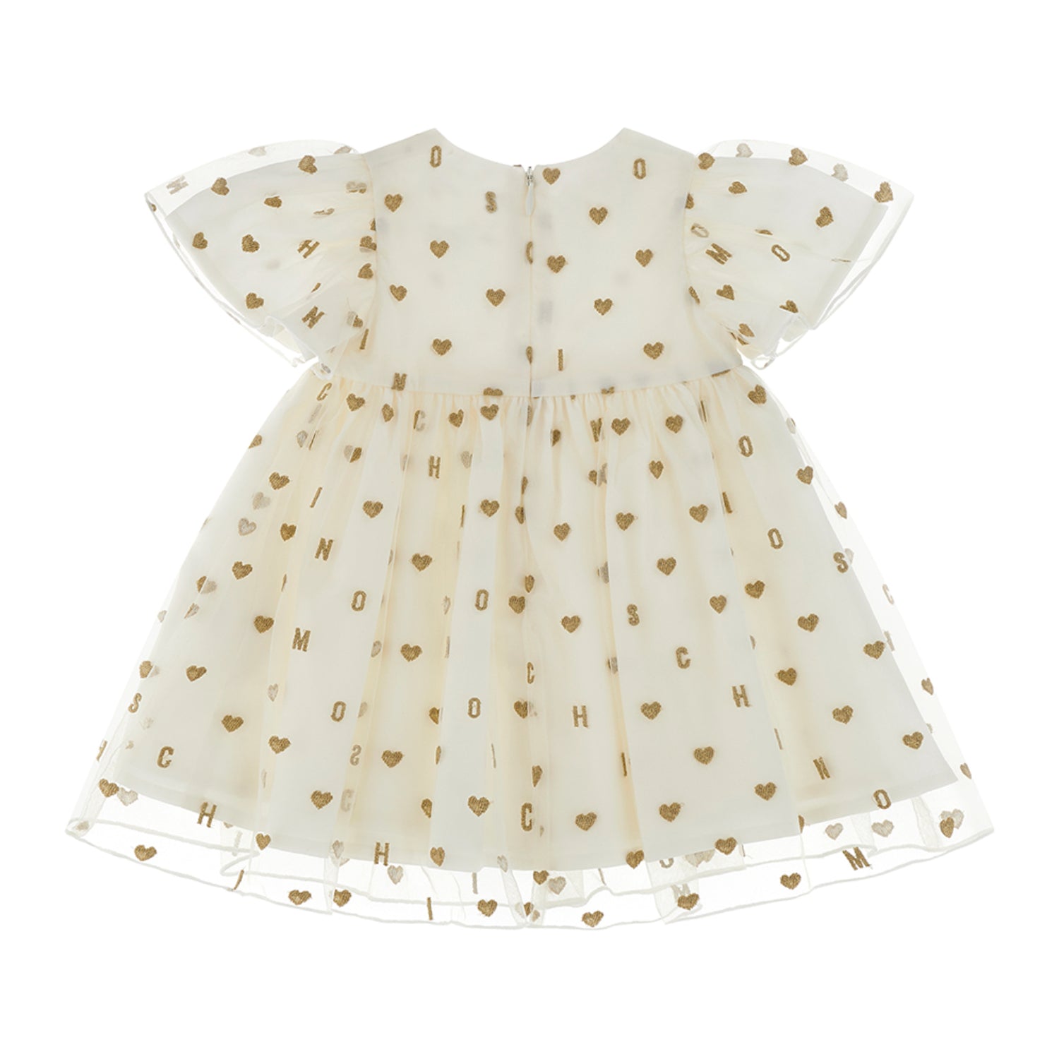 Moschino Kids Baby Girl's Cloud Gold Hearts Dress | Baby | Baby Collection | Baby Dresses | Baby Girl | Baby Girl (9M - 36M) | Baby Girl Dresses | GCC | new-season-2025 Moschino Kids Baby Girl's Cloud Gold Hearts Dress | Baby | Baby Collection | Baby Dresses | Baby Girl | Baby Girl (9M - 36M) | Baby Girl Dresses | GCC | new-season-2025