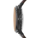 Fossil Men's Townsman Automatic Dark Brown Leather Watch