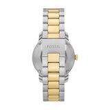 Fossil Heritage Automatic Gents Blue Dial Two-Tone Stainless Steel Watch