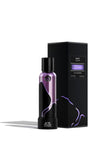 M.INT Meek Passion Eau de Parfum 75ml bottle with original packaging, showcasing a sleek purple-accented design and refined fragrance character, Now Online.