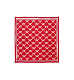 MCM Women's Hand-sewn Italian Wool Shawl with Lauretos Monogram Motif