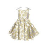 Mimisol Kids Girl's Beige Dress