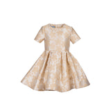Mimisol Kids Girl's Beige Dress