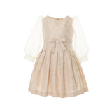 Mimisol Kids Girl's Beige Dress