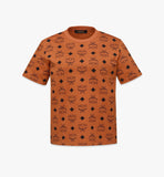 MCM Men's Maxi Monogram Print T-Shirt in Organic Cotton